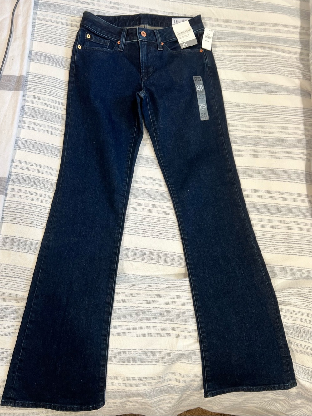 GAP Women's Dark Blue Flare Jeans